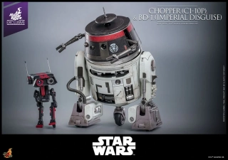 Figurky Chopper (C1-10P) & BD-1 (Imperial Disguise) - Star Wars 1/6 Action Figure