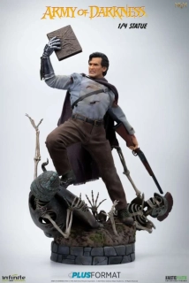 Soška Ash - Army of Darkness 1/4 Plus Format Statue
