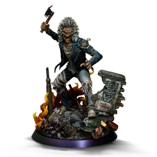 Soška Eddie 50th Year Anniversary - Iron Maiden Art Scale Statue 1/10