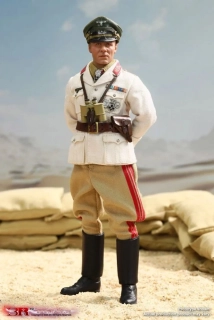 Figurka Erwin Rommel The Desert Fox - General Field Marshal Of German Afrika Korps 1/12 Action Figure