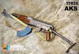 Zbraň pro 1/6 figurky AKS Assault Rifle (Black)