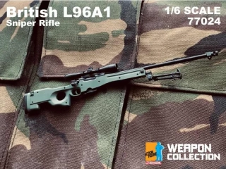 Zbraň pro 1/6 figurky British L96A1 Sniper Rifle (Olive Drab)