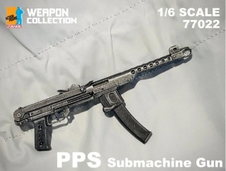 Zbraň pro 1/6 figurky PPS Submachine Gun (Black)