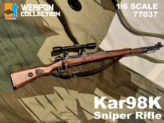 Zbraň pro 1/6 figurky Karabiner 98k Rifle (Brown)