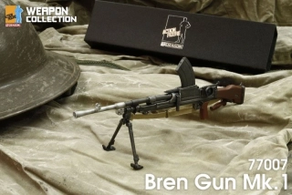 Zbraň pro 1/6 figurky Bren Gun MK1 (Black)