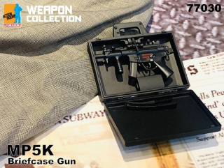Zbraň pro 1/6 figurky MP5K Submachine Gun Briefcase (Black)