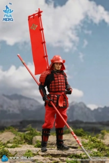 Figurka Red Japan Sengoku Soldier - Palm Hero Japan Samurai Series Action Figure 1/12