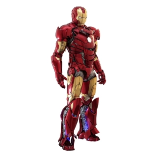 Figurka Iron Man Mark III (Armor Suit Up Version) - Iron Man Movie Masterpiece Diecast Action Figure 1/6