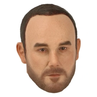 Hlava pro 1/6 figurky Caucasian Male Headsculpt