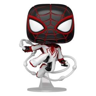 Figurka Marvel's Spider-Man POP! Games Vinyl Figure Miles Morales Track Suit