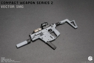 Zbraň pro 1/6 figurky Special Forces Weapon Set C Elite Units LVAW (Grey)