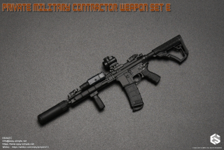 Zbraň pro 1/6 figurky Private Military Contractor Weapon Set E (Black)
