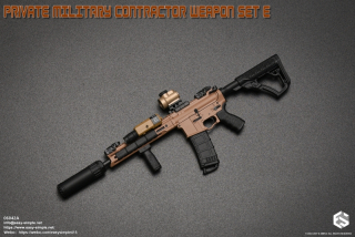 Zbraň pro 1/6 figurky Private Military Contractor Weapon Set E (Coyote)