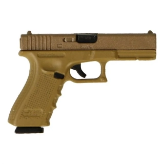 Zbraň pro 1/6 figurky Glock 17 9mm Pistol (Coyote)