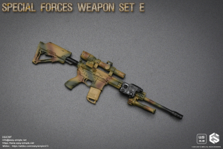 Zbraň pro 1/6 figurky Special Forces Weapon Set E (3 Colors Camo)