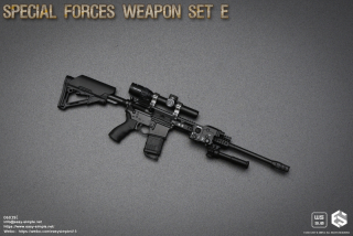 Zbraň pro 1/6 figurky Special Forces Weapon Set E (Black)