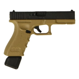 Zbraň pro 1/6 figurky Glock 17 Pistol (Sand)
