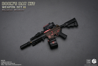Zbraň pro 1/6 figurky Doom's Day Kit Weapon Set VI - Stygian Walker (Black)