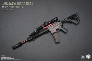Zbraň pro 1/6 figurky Doom's Day Kit Weapon Set VI - Strangler (Grey)