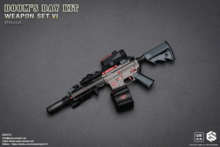 Zbraň pro 1/6 figurky Doom's Day Kit Weapon Set VI - Ghoul (Grey)