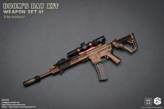 Zbraň pro 1/6 figurky Doom's Day Kit Weapon Set VI - Thrasher (Coyote)
