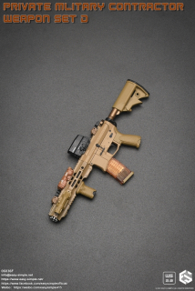 Zbraň pro 1/6 figurky Private Military Contractor Weapon Set D (Coyote)