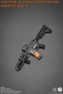 Zbraň pro 1/6 figurky Private Military Contractor Weapon Set D (Black)