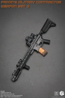 Zbraň pro 1/6 figurky Private Military Contractor Weapon Set D (Black)