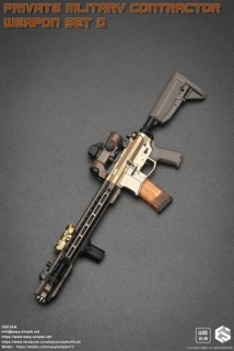 Zbraň pro 1/6 figurky Private Military Contractor Weapon Set D (Gold)