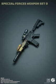 Zbraň pro 1/6 figurky Special Force Weapon Set D (Black)