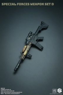 Zbraň pro 1/6 figurky Special Force Weapon Set D (Black)