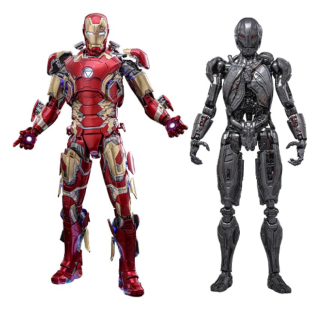 Figurka Iron Man Mark XLIII (2.0) (Deluxe Version) - Avengers: Age of Ultron Movie Masterpiece Diecast Action Figure 1/6
