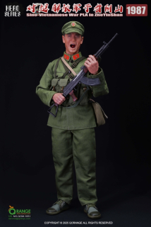 Sada příslušenství pro 1/6 figurku Sino-Vietnamese War PLA in ZheYinShan 1987