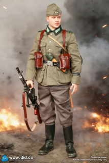 Figurka Friedrich - WWII German SS Polizei-Division ZB30 Gunner 1/6 Action Figure
