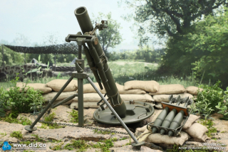 Zbraň pro 1/6 figurky WWII German 12cm Granatwerfer 42 Mortar (Olive Drab)