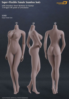 Tělo pro 1/6 figurky Super Flexible Suntan Female Seamless Body (Large Bust)