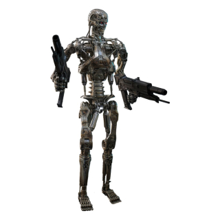 Figurka Endoskeleton (Battle Damaged Version) - Terminator 2: Judgment Day Movie Masterpiece Die-Cast Action Figure 1/6