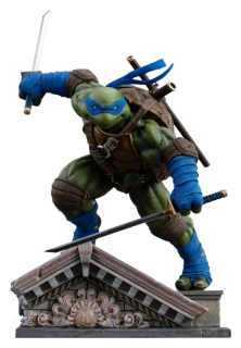Soška Leonardo Unleashed - Teenage Mutant Ninja Turtles Art Scale Statue 1/10