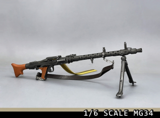 Zbraň pro 1/6 figurky - MG34 Machine Gun