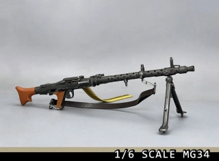 Zbraň pro 1/6 figurky - MG34 Machine Gun 
