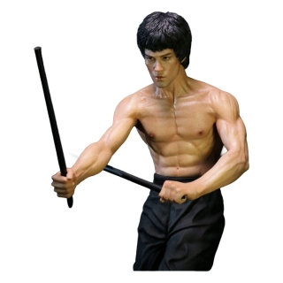 Soška Bruce Lee Kali Sticks Fight Normal Basement Version - Enter the Dragon Movie Statue 1/6
