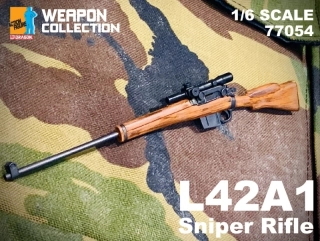 Zbraň pro 1/6 figurky L42A1 Sniper Rifle (Brown)