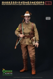 Sada příslušenství Royal Australian Army 1st Legion 10th Battalion Gallipoli Peninsula 1915 Set 1/6
