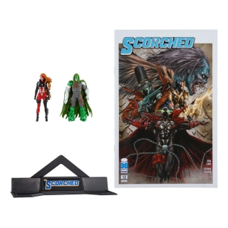 Figurky She-Spawn & Curse - Spawn Action Figure 2-Pack with Comic Book