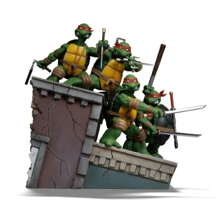 Soška Teenage Mutant Ninja Turtles Art Scale Statue 1/10 Kevin Eastman Version
