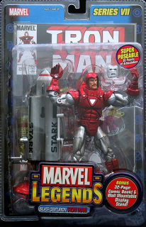 Figurka Iron Man Silver Centurion - Marvel Legends series 7