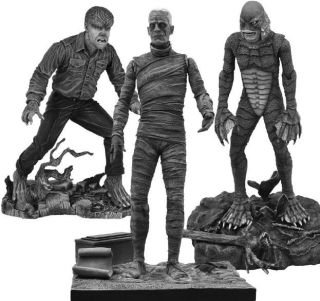 Figurky Universal Monsters Black & White Figure Set
