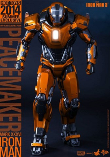 Figurka Iron Man Mark XXXVI Peacemaker - Iron Man 3 Summer Exclusive 2014 Figure 1/6  